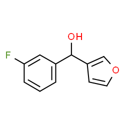 ChemSpider 2D Image | (3-Fluorophenyl)(3-furyl)methanol | C11H9FO2