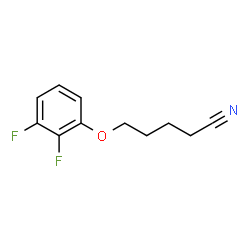 ChemSpider 2D Image | 5-(2,3-Difluorophenoxy)pentanenitrile | C11H11F2NO