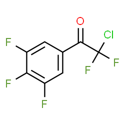 ChemSpider 2D Image | 2-Chloro-2,2-difluoro-1-(3,4,5-trifluorophenyl)ethanone | C8H2ClF5O