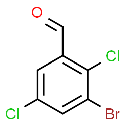ChemSpider 2D Image | 3-Bromo-2,5-dichlorobenzaldehyde | C7H3BrCl2O