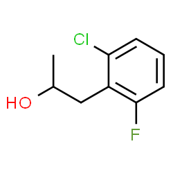 ChemSpider 2D Image | 1-(2-Chloro-6-fluorophenyl)-2-propanol | C9H10ClFO