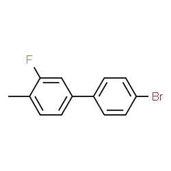 ChemSpider 2D Image | 4'-Bromo-3-fluoro-4-methylbiphenyl | C13H10BrF