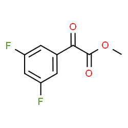 ChemSpider 2D Image | Methyl (3,5-difluorophenyl)(oxo)acetate | C9H6F2O3
