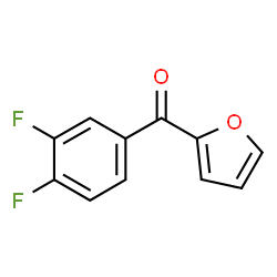 ChemSpider 2D Image | 2-(3,4-Difluorobenzoyl)furan | C11H6F2O2