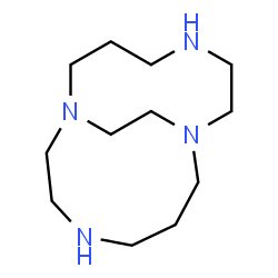 ChemSpider 2D Image | 1,4,8,11-Tetraazabicyclo[6.6.2]hexadecane | C12H26N4