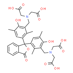 ChemSpider 2D Image | Phthalein purple | C34H36N2O12