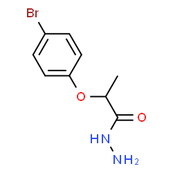 ChemSpider 2D Image | 2-(4-Bromophenoxy)propanehydrazide | C9H11BrN2O2