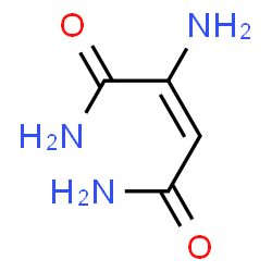 ChemSpider 2D Image | (2E)-2-Amino-2-butenediamide | C4H7N3O2