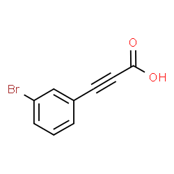 ChemSpider 2D Image | 3-(3-Bromophenyl)-2-propynoic acid | C9H5BrO2
