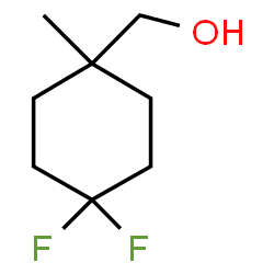 ChemSpider 2D Image | (4,4-Difluoro-1-methylcyclohexyl)methanol | C8H14F2O