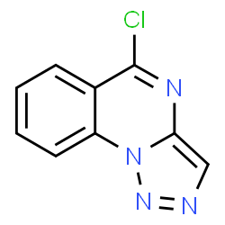 ChemSpider 2D Image | 5-Chloro[1,2,3]triazolo[1,5-a]quinazoline | C9H5ClN4