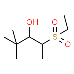 ChemSpider 2D Image | 4-(Ethylsulfonyl)-2,2-dimethyl-3-pentanol | C9H20O3S