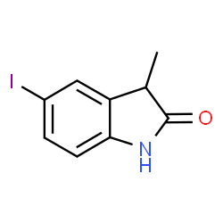 ChemSpider 2D Image | 5-Iodo-3-methylindolin-2-one | C9H8INO