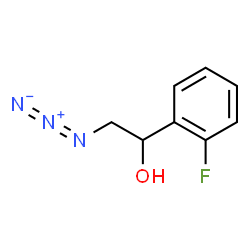 ChemSpider 2D Image | 2-Azido-1-(2-fluorophenyl)ethanol | C8H8FN3O