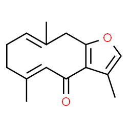 ChemSpider 2D Image | Furanodienone | C15H18O2