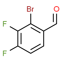ChemSpider 2D Image | 2-Bromo-3,4-difluorobenzaldehyde | C7H3BrF2O
