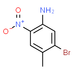 ChemSpider 2D Image | 5-Bromo-4-methyl-2-nitroaniline | C7H7BrN2O2