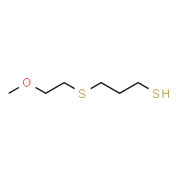 ChemSpider 2D Image | 3-[(2-Methoxyethyl)sulfanyl]-1-propanethiol | C6H14OS2