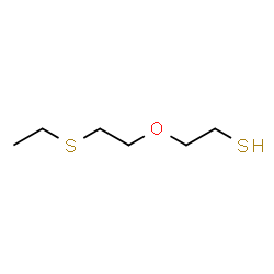 ChemSpider 2D Image | 2-[2-(Ethylsulfanyl)ethoxy]ethanethiol | C6H14OS2