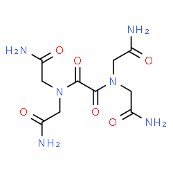 ChemSpider 2D Image | N,N,N',N'-Tetrakis(2-amino-2-oxoethyl)ethanediamide | C10H16N6O6