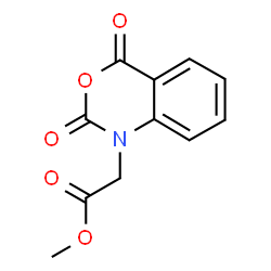 ChemSpider 2D Image | Methyl 2,4-dioxo-2H-3,1-benzoxazine-1(4H)-acetate | C11H9NO5
