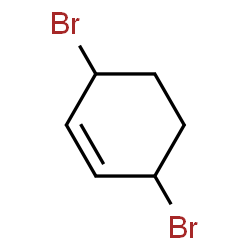 ChemSpider 2D Image | 3,6-Dibromocyclohexene | C6H8Br2