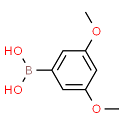 ChemSpider 2D Image | 3,5-Dimethoxyphenylboronic acid | C8H11BO4