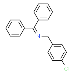 ChemSpider 2D Image | N-(4-Chlorobenzyl)-1,1-diphenylmethanimine | C20H16ClN