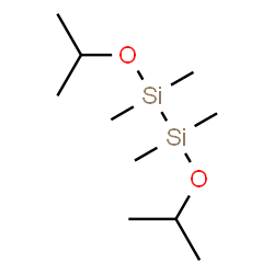 ChemSpider 2D Image | 1,2-Diisopropoxy-1,1,2,2-tetramethyldisilane | C10H26O2Si2