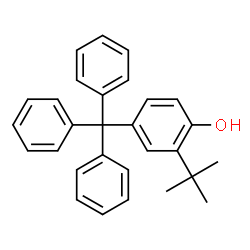 ChemSpider 2D Image | 2-(2-Methyl-2-propanyl)-4-tritylphenol | C29H28O
