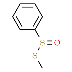 ChemSpider 2D Image | S-Methyl benzenesulfinothioate | C7H8OS2