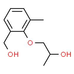 ChemSpider 2D Image | 1-[2-(Hydroxymethyl)-6-methylphenoxy]-2-propanol | C11H16O3
