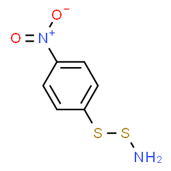 ChemSpider 2D Image | [(4-Nitrophenyl)disulfanyl]amine | C6H6N2O2S2