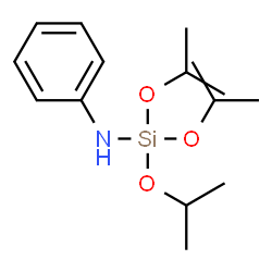 ChemSpider 2D Image | 1,1,1-Triisopropoxy-N-phenylsilanamine | C15H27NO3Si