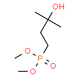 ChemSpider 2D Image | Dimethyl (3-hydroxy-3-methylbutyl)phosphonate | C7H17O4P