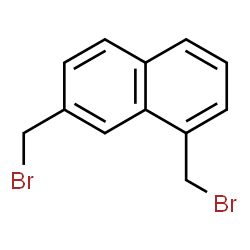 ChemSpider 2D Image | 1,7-Bis(bromomethyl)naphthalene | C12H10Br2