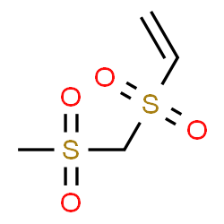 ChemSpider 2D Image | {[(Methylsulfonyl)methyl]sulfonyl}ethene | C4H8O4S2