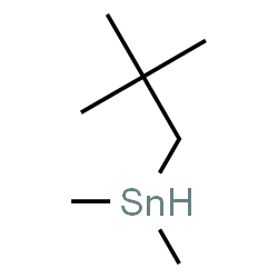 ChemSpider 2D Image | (2,2-Dimethylpropyl)(dimethyl)stannane | C7H18Sn
