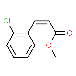 ChemSpider 2D Image | Methyl (2Z)-3-(2-chlorophenyl)acrylate | C10H9ClO2