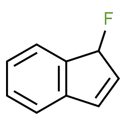 ChemSpider 2D Image | 1-Fluoro-1H-indene | C9H7F