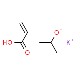 ChemSpider 2D Image | Potassium 2-propanolate - acrylic acid (1:1:1) | C6H11KO3