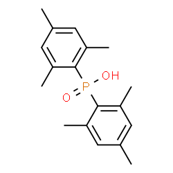 ChemSpider 2D Image | Dimesitylphosphinic acid | C18H23O2P