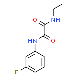ChemSpider 2D Image | N-Ethyl-N'-(3-fluorophenyl)ethanediamide | C10H11FN2O2