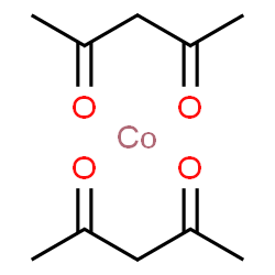 ChemSpider 2D Image | 2,4-Pentanedione - cobalt (2:1) | C10H16CoO4