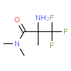 ChemSpider 2D Image | 2-Amino-3,3,3-trifluoro-N,N,2-trimethylpropanamide | C6H11F3N2O