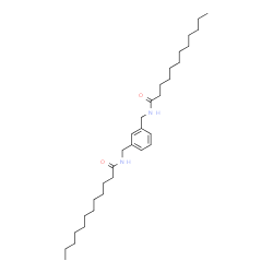 ChemSpider 2D Image | N,N'-[1,3-Phenylenebis(methylene)]didodecanamide | C32H56N2O2