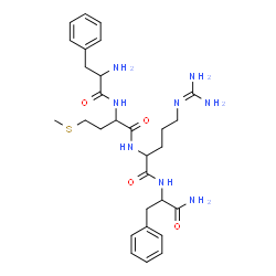 ChemSpider 2D Image | Phenylalanylmethionyl-N~5~-(diaminomethylene)ornithylphenylalaninamide | C29H42N8O4S