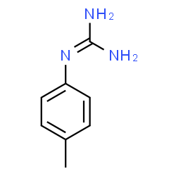 ChemSpider 2D Image | N-p-Tolyl-guanidine | C8H11N3