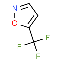 ChemSpider 2D Image | Isoxazole,5-(trifluoromethyl)- | C4H2F3NO