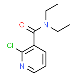 ChemSpider 2D Image | 2-Chloro-N,N-diethylnicotinamide | C10H13ClN2O